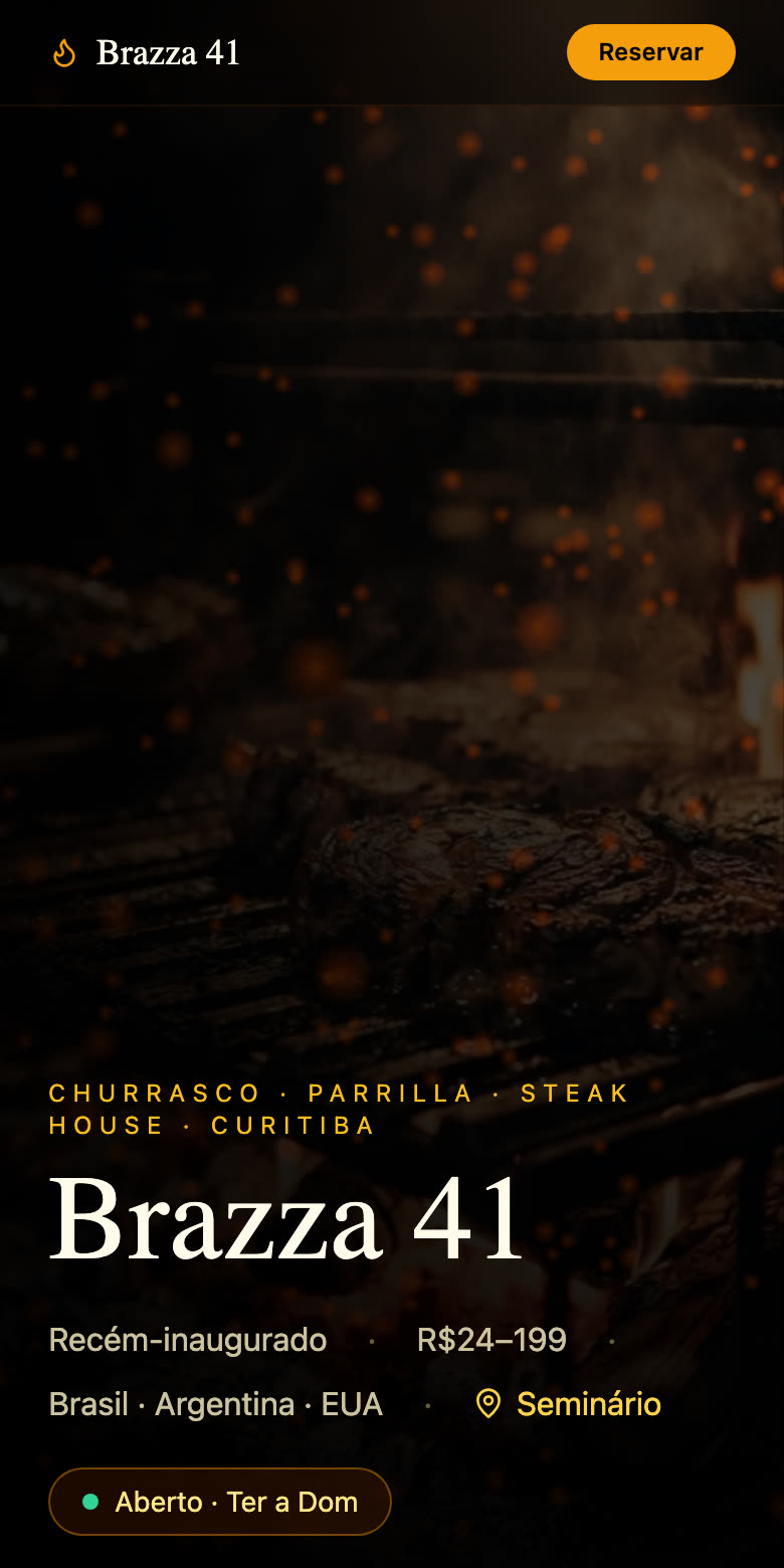 Preview do site Prime Parrilla